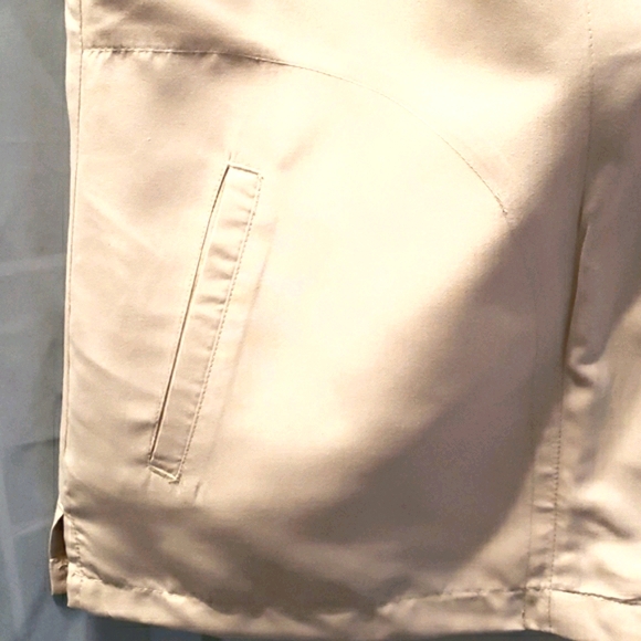 LINE UP TAN ZIP FRONT POLYESTER VEST SZ L - Picture 5 of 8